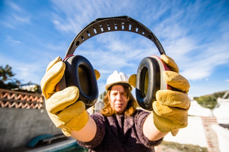 Like construction workers, farmers should protect their ears while operating in noisy environments.
