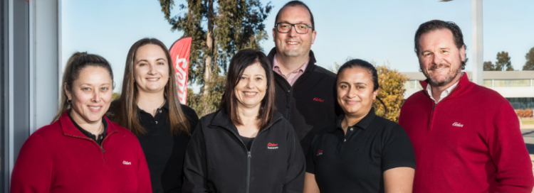 Elders insurance team members at Elders Insurance Tatura office