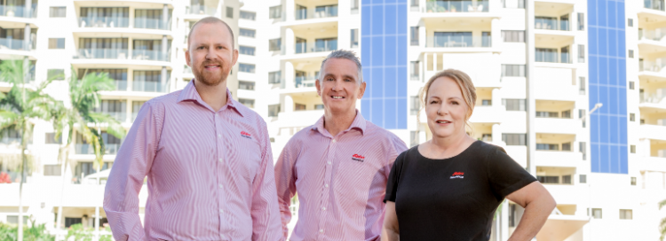 Elders insurance team members at Elders Insurance Cairns office